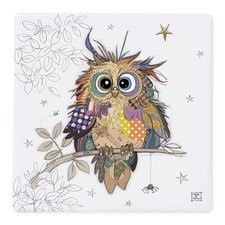 Otto Owl Bug Art Ceramic