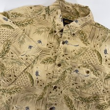 Woolrich Khaki Kayak Palm Tree