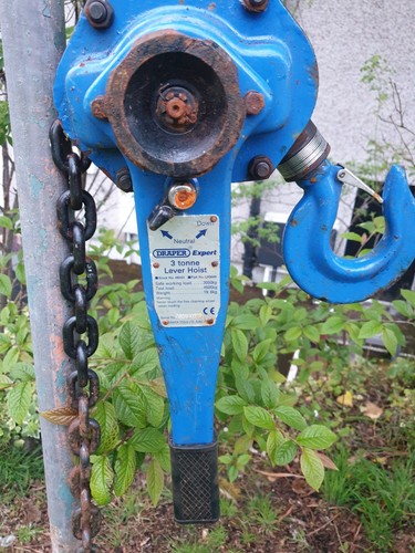Manual chain block - hoist, ton
