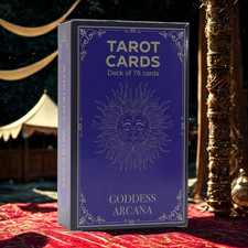 Tarot cards with - cards,