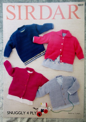 Sirdar knitting pattern 4809 - knitting,