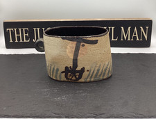 JOHN MALTBY STONEWARE OVAL CUP