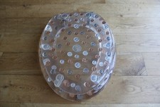Vintage Coin / Money Toilet Seat Acrylic Lucite Silver Dollar Haves & More RARE
