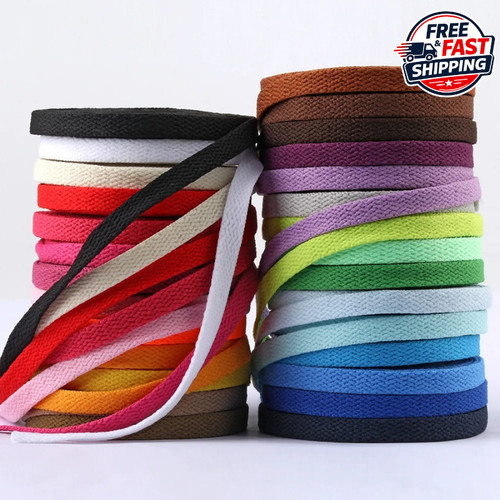 Flat shoe laces boots trainers - shoe,