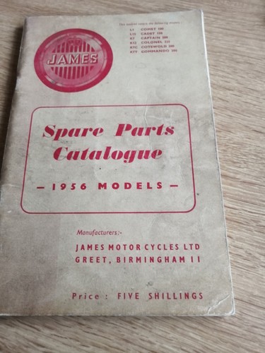 James spare parts catalogue - spare,