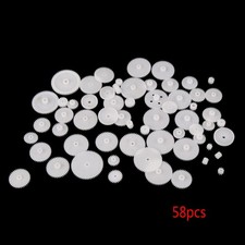 58 styles Plastic Gears Cog All The Module 0.5 Robot Parts DIY Accessory