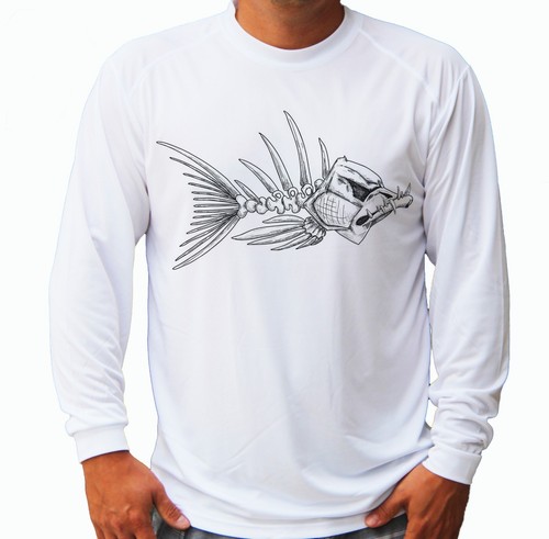 Fish skull bones long - fish,