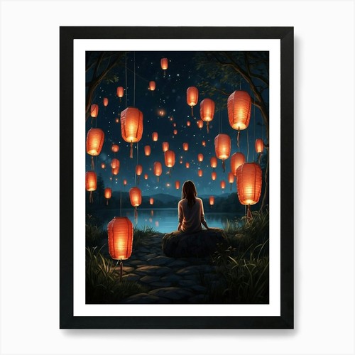 Lanterns the sky art - lanterns, 5