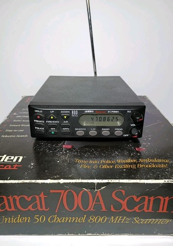 Uniden bearcat bc700a 800 - uniden, mhz