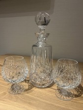 Crystal Brandy Set, featuring
