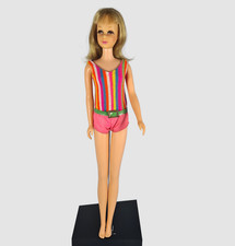 Vintage 1960s Barbie Cousin Twist n Turn Francie Doll #1170 Bendable Legs 1978