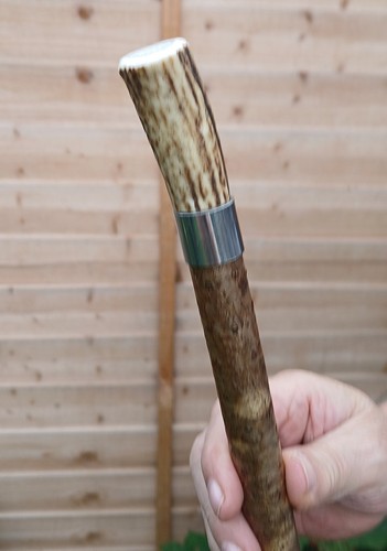 Hand crafted hazel walking - crafted,