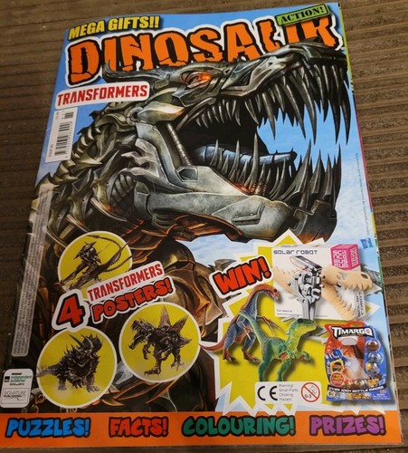 Dinosaur action magazine issue - action,