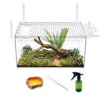 Reptile Growth, Reptile Tank Housing with Magnetic Button, 40 x 25 x 20 cm