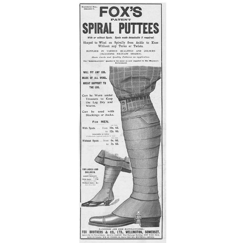 Fox spiral puttees - puttees,