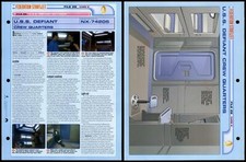 Crew Quarter - USS Defiant - Star Trek Fact File Page