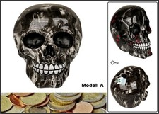 Money Box Skull Mystic Black