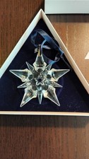 Swarovski 2001 Christmas Ornament 267941 star snowflake