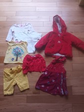 Girl's Baby Clothes Bundle 9-12 Months, Various Brands