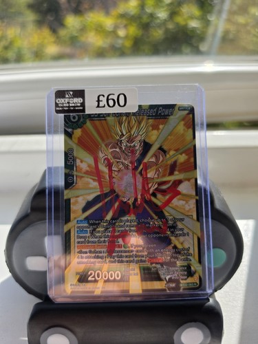 Signed dragonball gohan card - signed,