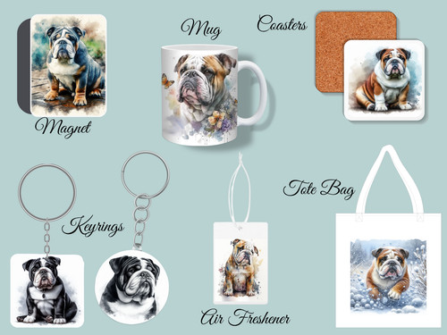British bulldog gifts - bulldog,