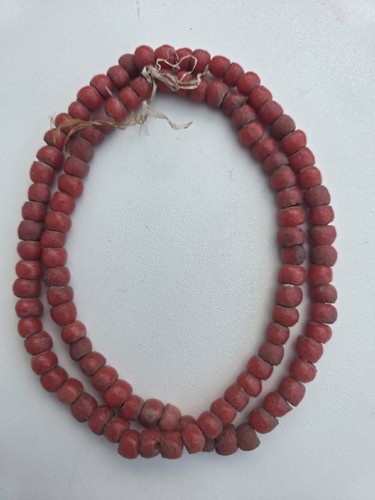 Yoruba mock coral beads - mock,