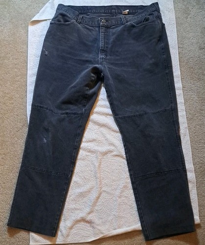 Distressed draggin jeans black - jeans,