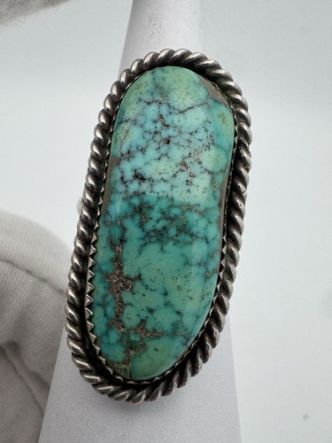 Vtg huge turquoise unmarked - huge,
