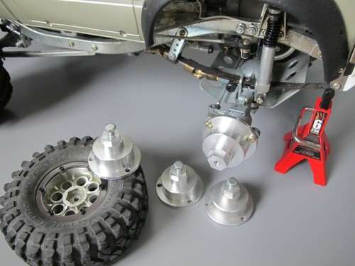 Aluminum rim hub adapter - aluminum,