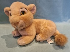 Vintage Walt Disney Company The Lion King Narla Lying Down Cub Soft Toy Teddy GC