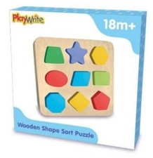Wooden Colourful Shape Sorter