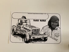 Vintage Frankie Wainman Brandon Barber Portrait No 22 Stock Car Racing !!