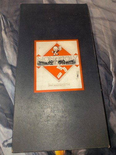 1936 long box monopoly - 1936, first