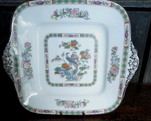 Wedgwood kutani crane square - kutani,