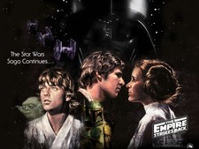 EMPIRE STRIKES BACK 1981 Quad