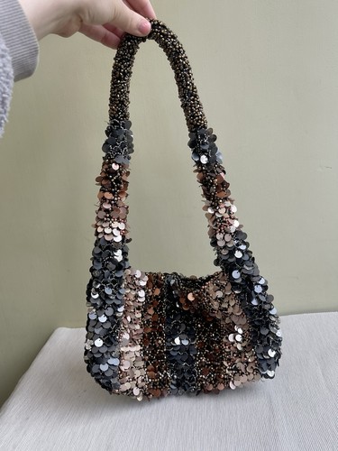 Zara grey bronze sequin - grey,
