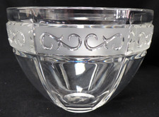 Cut and Polished Waterford Crystal 'Marquis'  Vase 17.7cm Diameter 13cm High