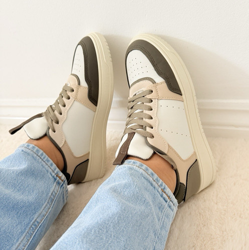 Ladies beige khaki retro - ladies,