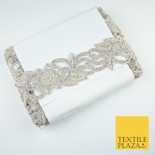 Light gold silver sequin pearl - gold/silver,
