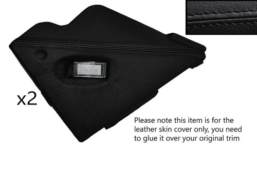 Black stitch centre console - black,