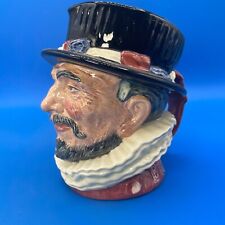 Beef Eater Toby Jug Royal Doulton Character D6206 Large Authentic Vintage 