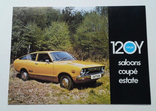 Datsun 120y brochure saloon - datsun,