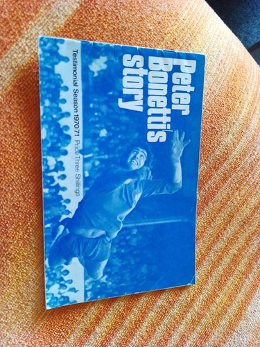 Peter bonetti story - bonetti's,