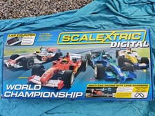 Scalextric C1202: Digital World Championship F1 Set.  Complete Nearly New Rare