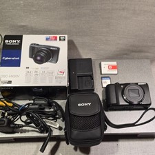 Boxed Sony Cyber-shot DSC-HX20V 18.2MP Camera 20x Zoom + Battery & 4GB  SD
