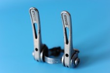 Vintage 1970s Suntour twin down-tube shifters. Japan. RH