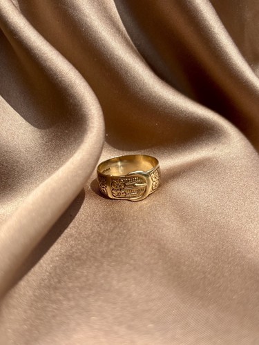 Mid century 9ct - mid, gold