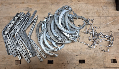 Lot vintage galvanized - 64,