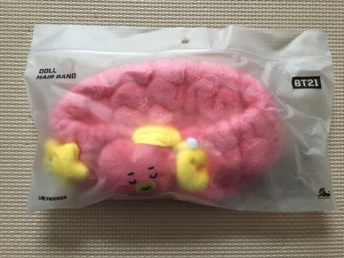 Bt21 tata hairband - bt21,