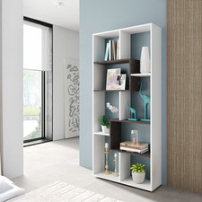 KAWA 8 Shelf Tall Bookcase